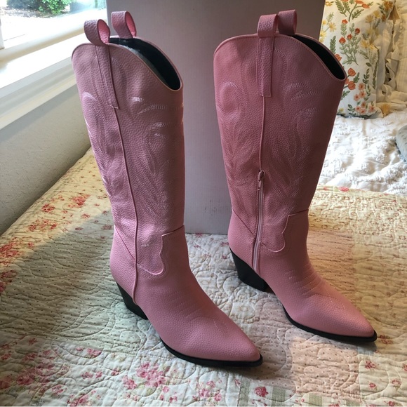 NIB Sold Out Dollskill Lemon Drop by Privileged Baby Late Last Night Cowboy Boot - Picture 6 of 7